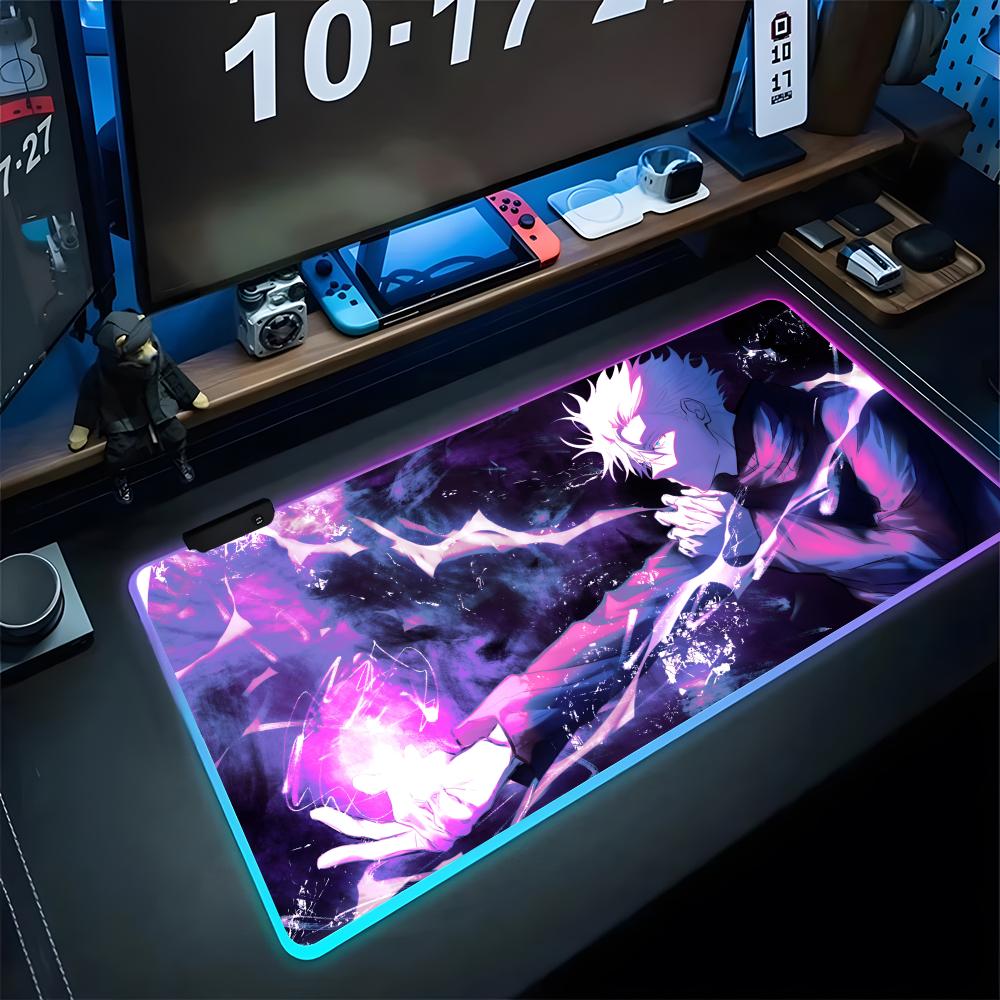 Desk Setup Anime - Anime J-jujutsu K-kaisen Mouse Pad Gaming