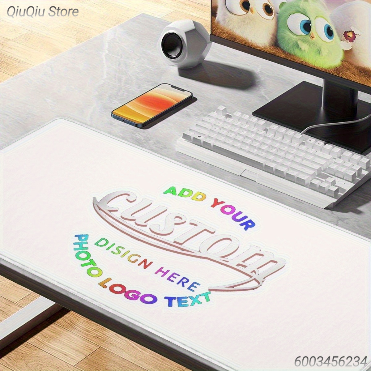 Rubber Mat Desk - Custom Sports Theme Mouse Pad Team