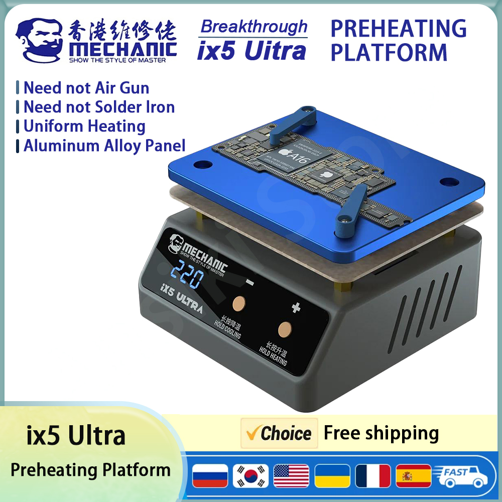 Desk Setup Plants - MECHANIC ix5 Ultra Heating Platform Preheating