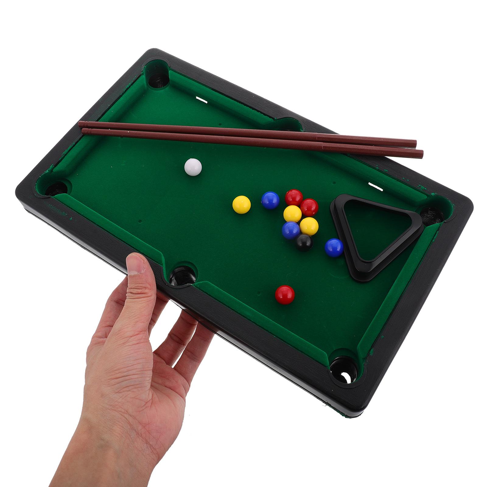 Desk Setup Equipment - Pool Table Children Mini Miniature Billiard