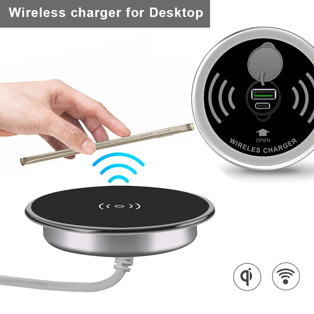 Xiaomi Desk Setup - Desk Embeded Wireless Charger 15W Phone