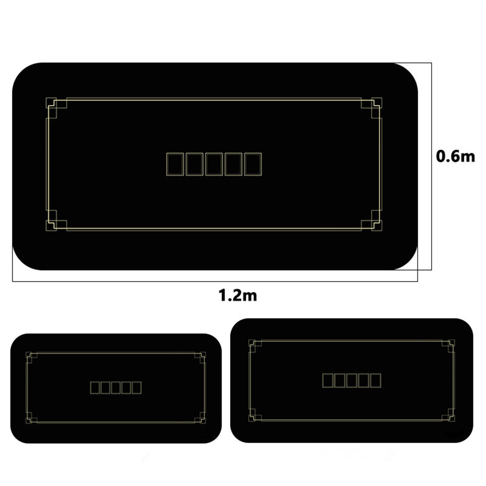 Rubber Mat Desk - Rubber Tablecloth Poker Table Mat Texas