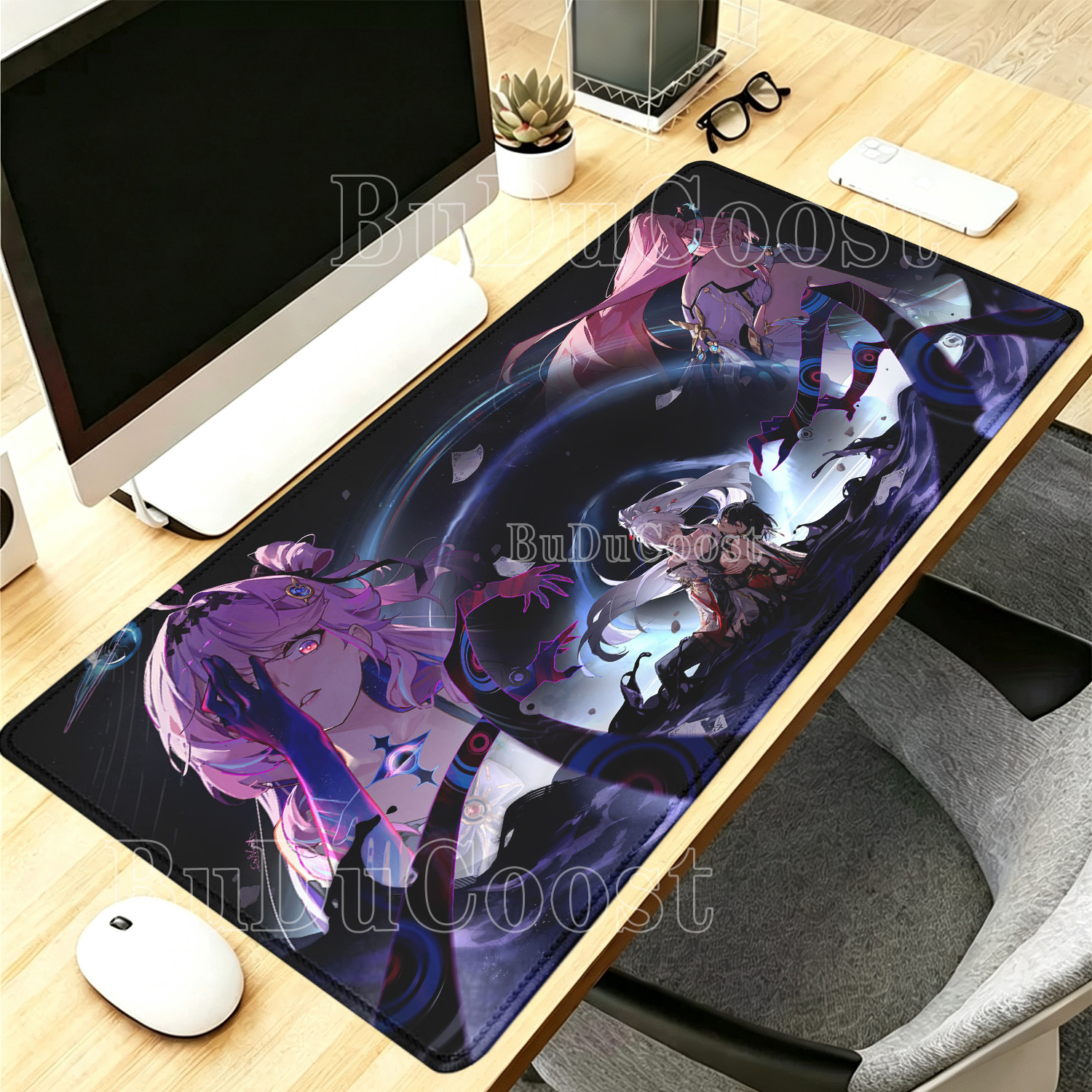 Kawaii Anime Girl Denia Wuther - Desk Setup Anime のレビューと価格
