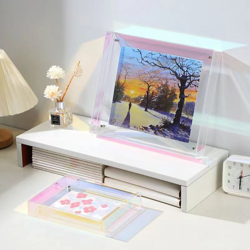 Large Size Acrylic Colourful H - Desk Setup Photo のレビューと価格