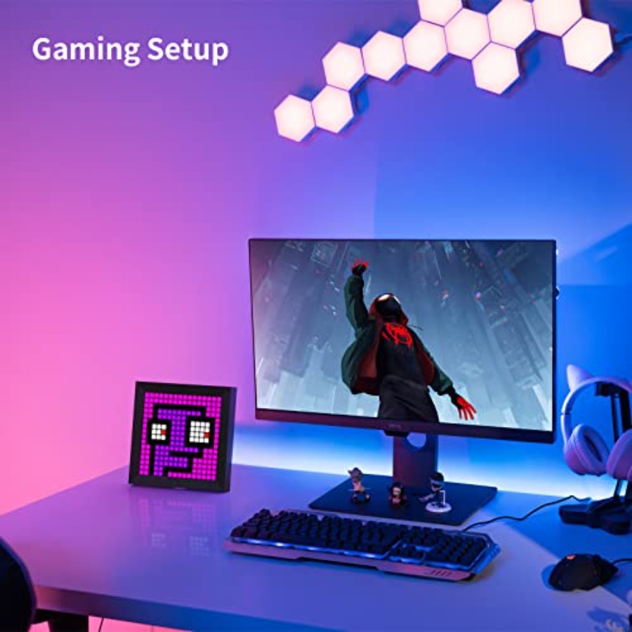 LED Light Pixel Display Panel  - Desk Setup For Gaming のレビューと価格