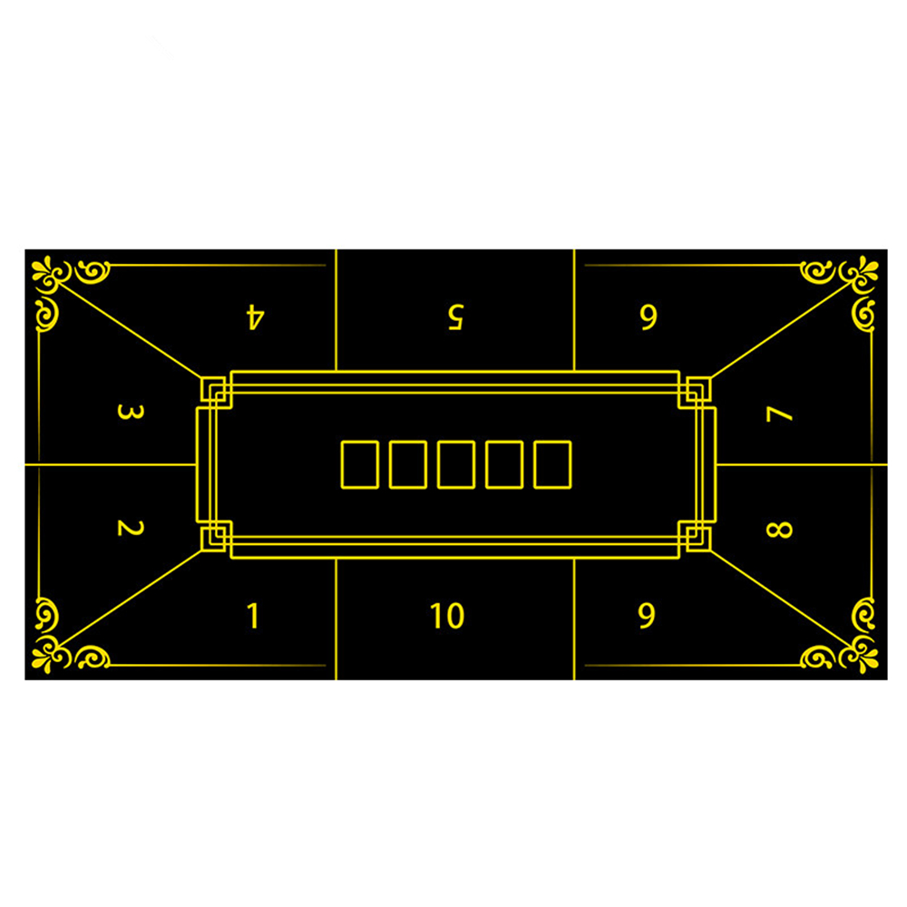 Thicken Rubber Pokers Tableclo - Rubber Mat Desk のレビューと価格