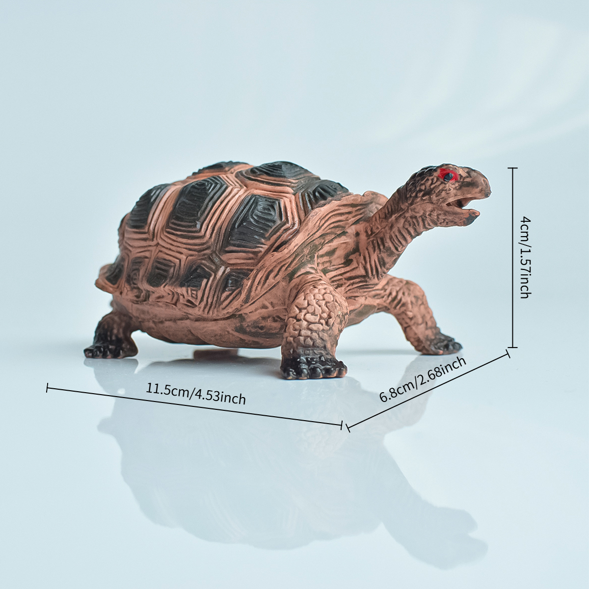Painted Realistic Animal Turtl - Desk Setup Plants のレビューと価格