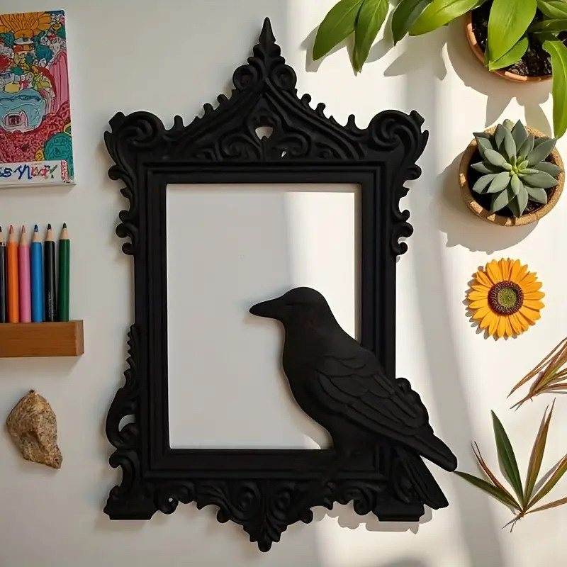 Decorations HaLLoween Crow Bat - Desk Setup Photo のレビューと価格