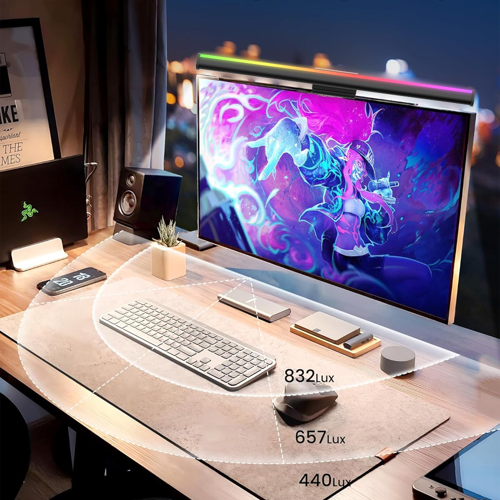 Screen Hanging Lamp Monitor Li - Desk Setup For Gaming のレビューと価格