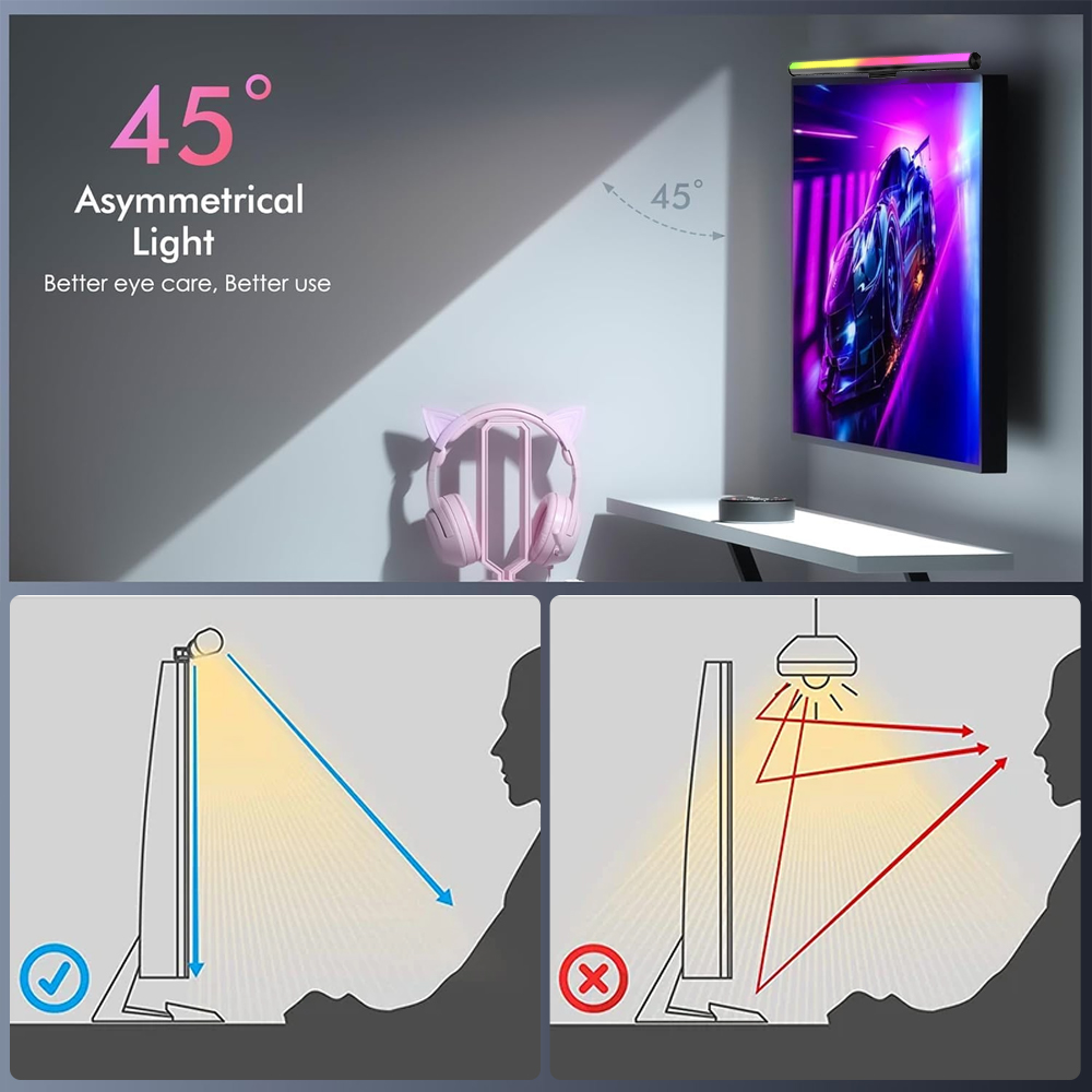 Screen Hanging Lamp Monitor Li - Desk Setup For Gaming のレビューと価格