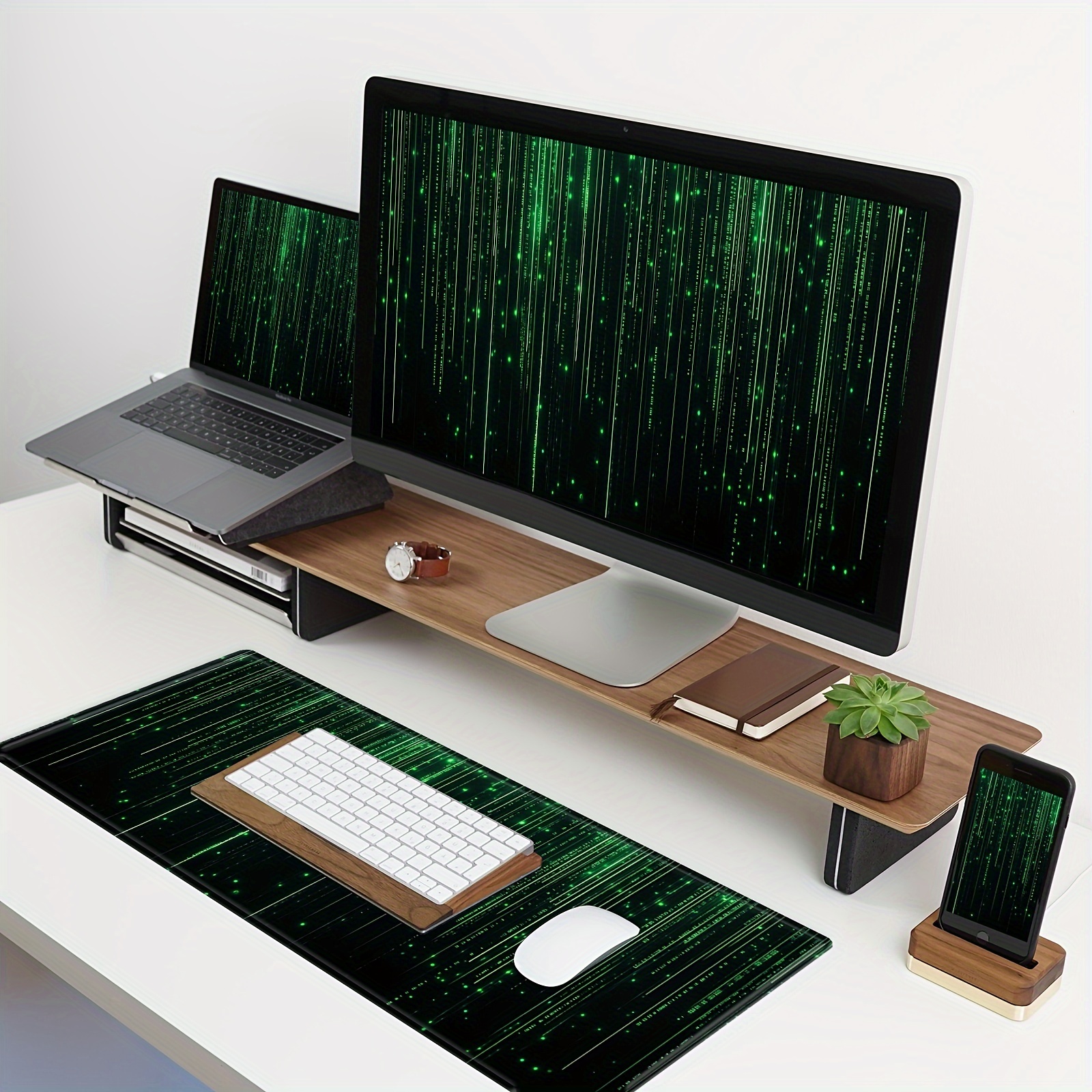 Large Green Code Gaming Mouse  - Desk Setup Coding のレビューと価格