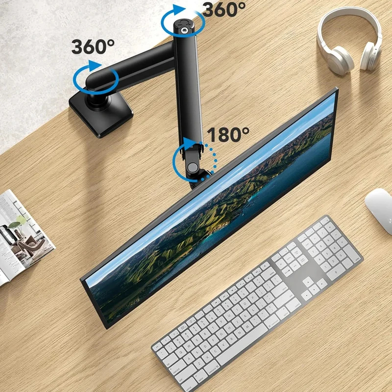 Heavy Duty Monitor Arm Bracket - Desk Setup Monitor Arm のレビューと価格