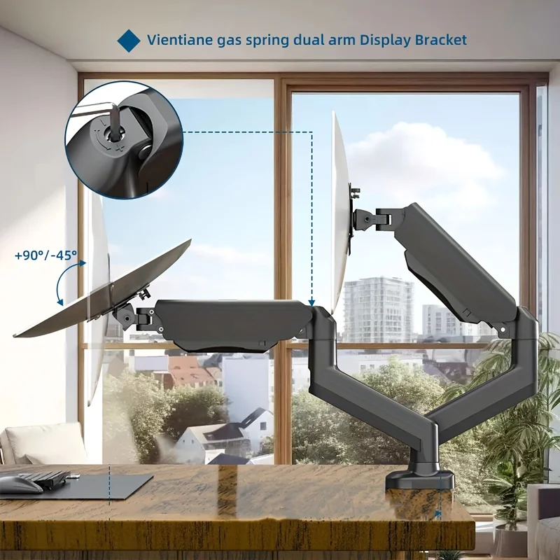 Heavy Duty Monitor Arm Bracket - Desk Setup Monitor Arm のレビューと価格
