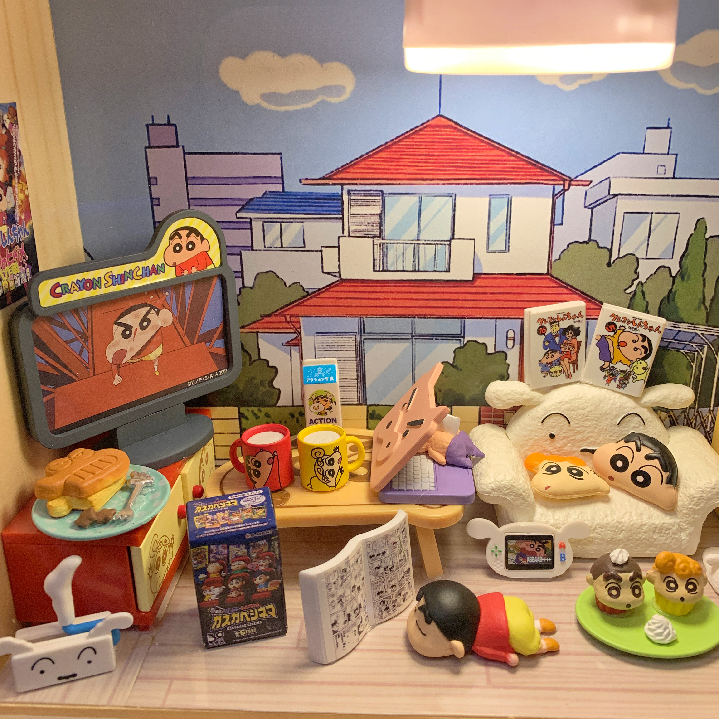 Rement Crayon Shinchan Miniatu - Desk Setup Equipment のレビューと価格