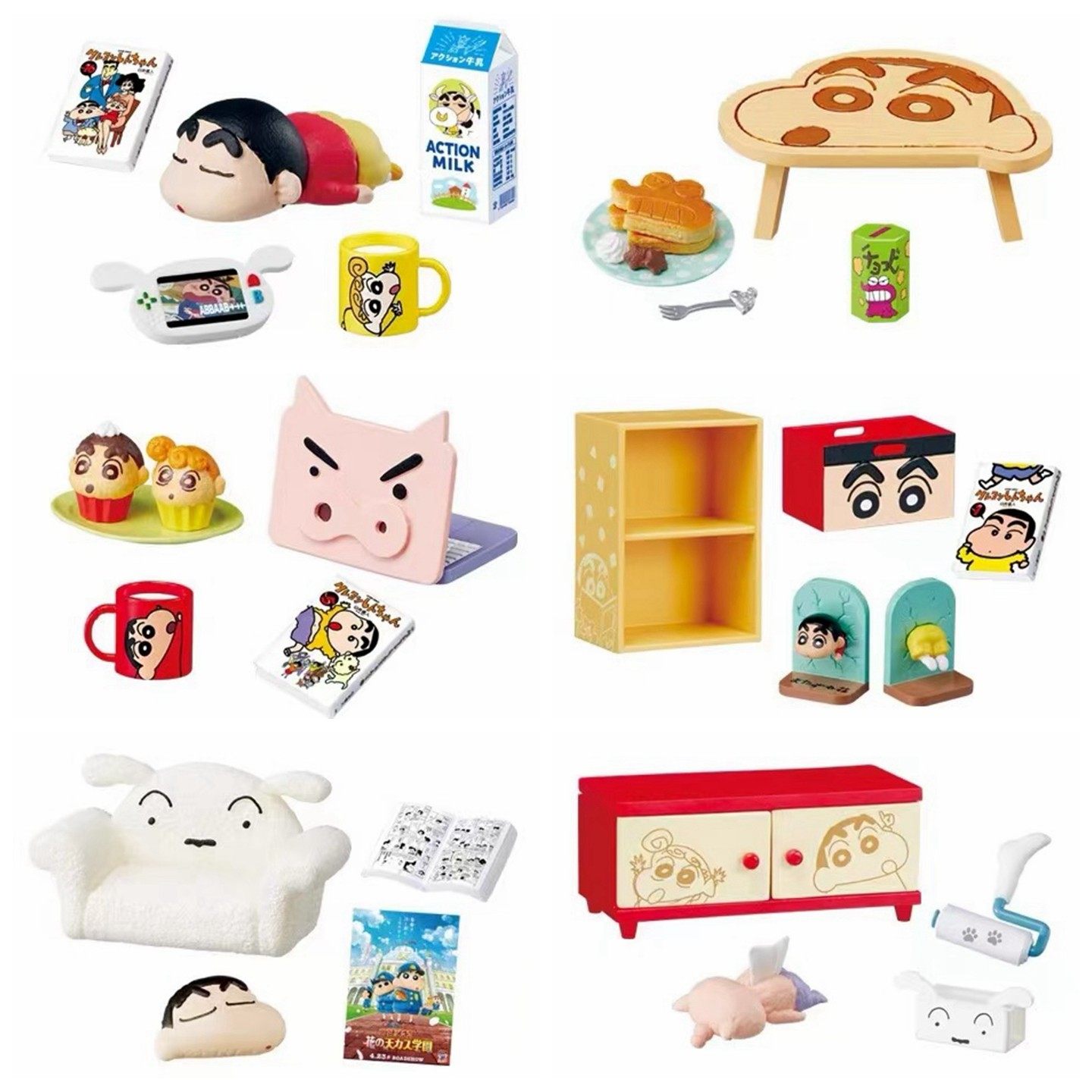 Rement Crayon Shinchan Miniatu - Desk Setup Equipment のレビューと価格