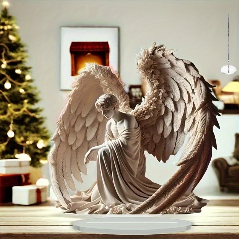 8in 2D Angel And Devil Wings A - Desk Setup Photo のレビューと価格