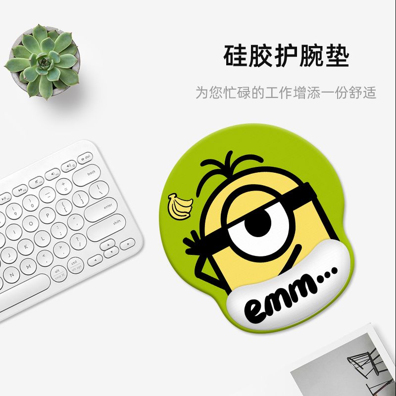 Minions cartoon cute wristband - Rubber Mat Desk のレビューと価格