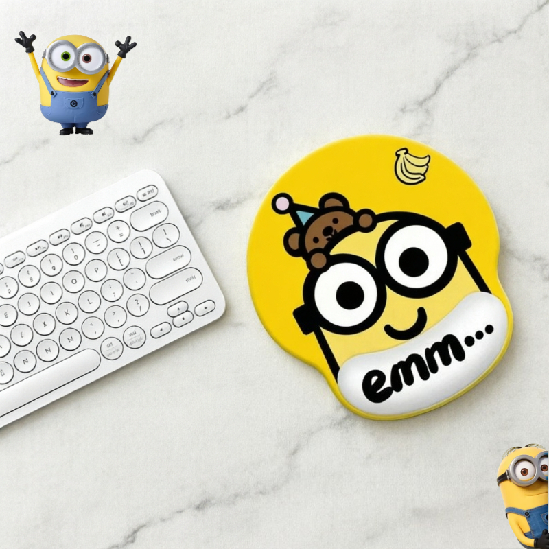 Minions cartoon cute wristband - Rubber Mat Desk のレビューと価格