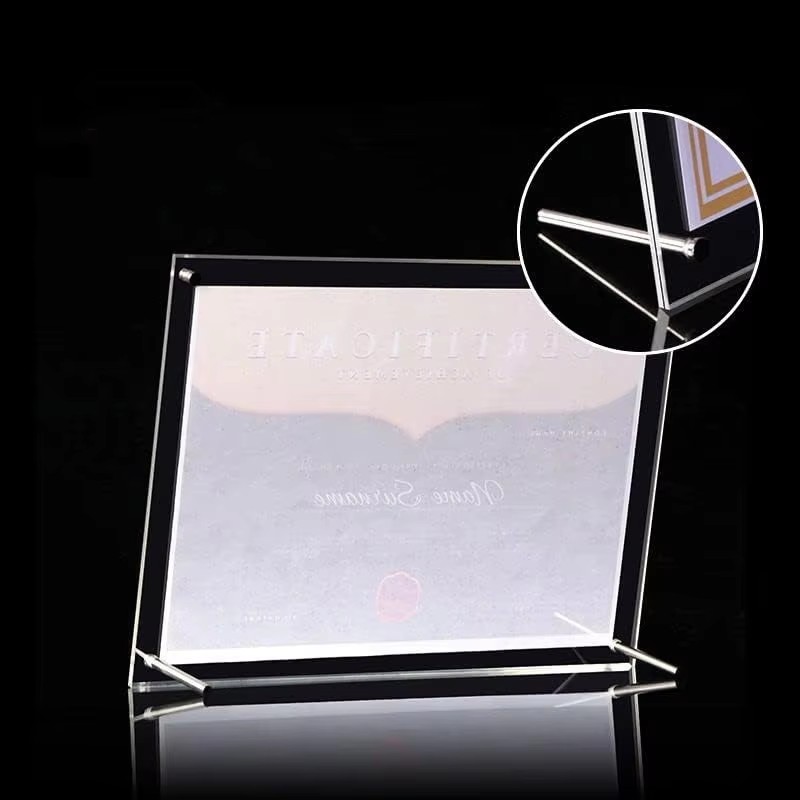 A4 Acrylic Photo Frame Plastic - Desk Setup Photo のレビューと価格