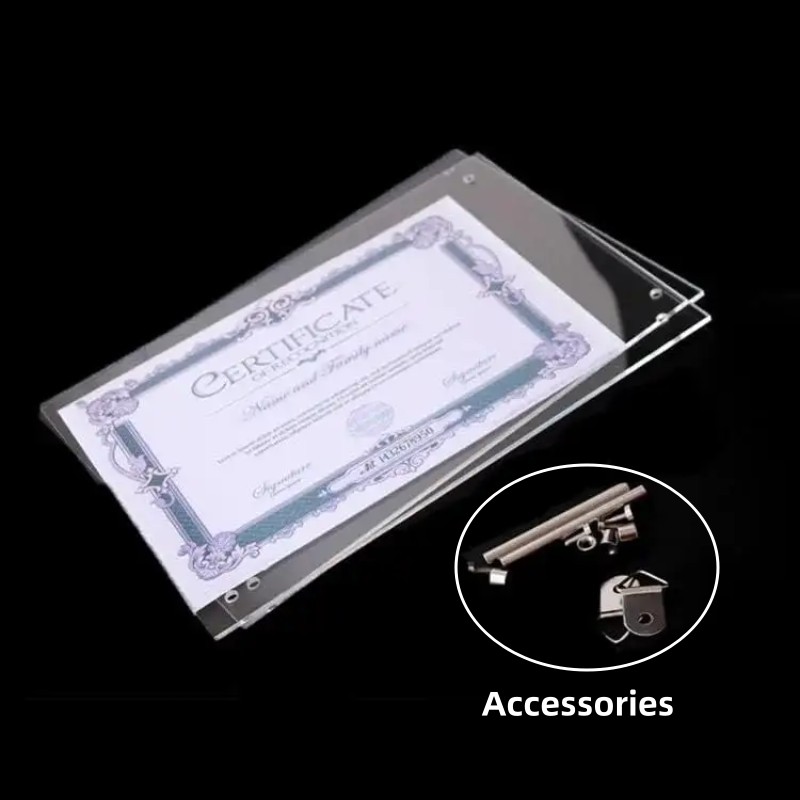 A4 Acrylic Photo Frame Plastic - Desk Setup Photo のレビューと価格