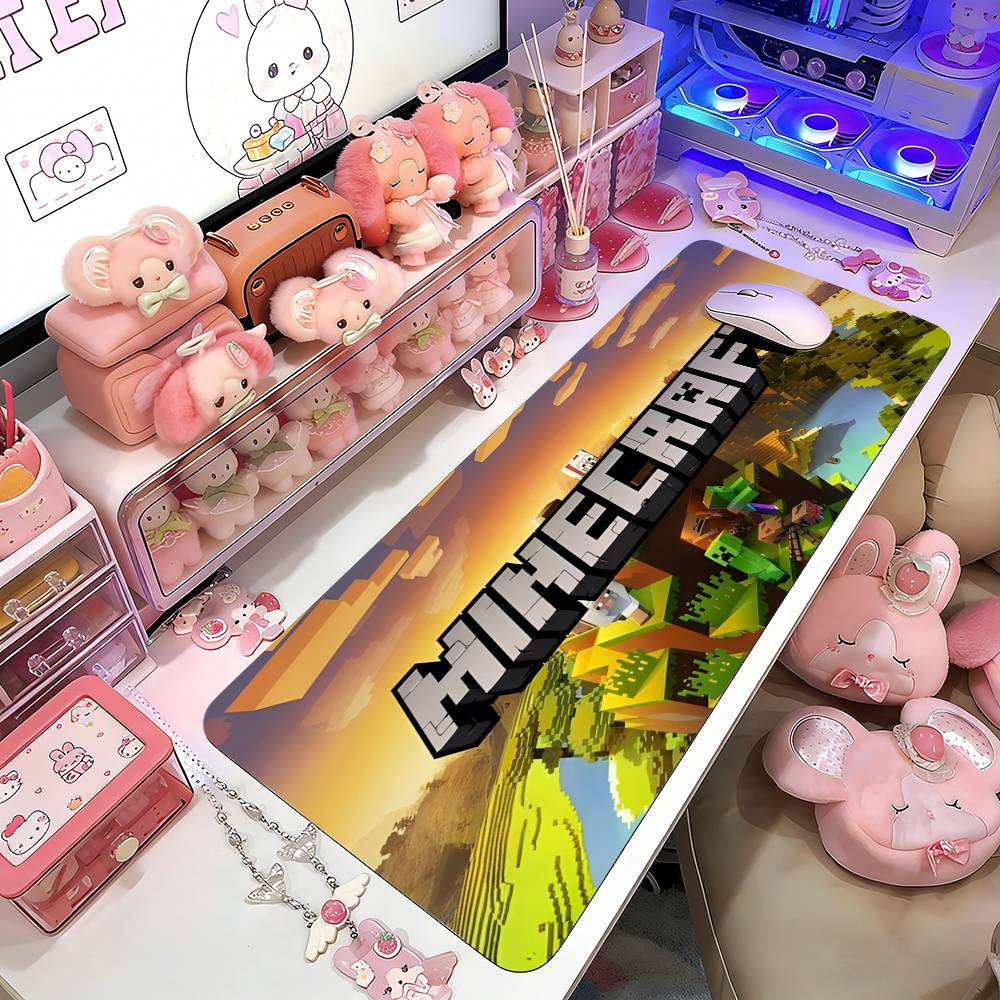M-Minecraft Game Mouse Pad Gam - Desk Setup Anime のレビューと価格