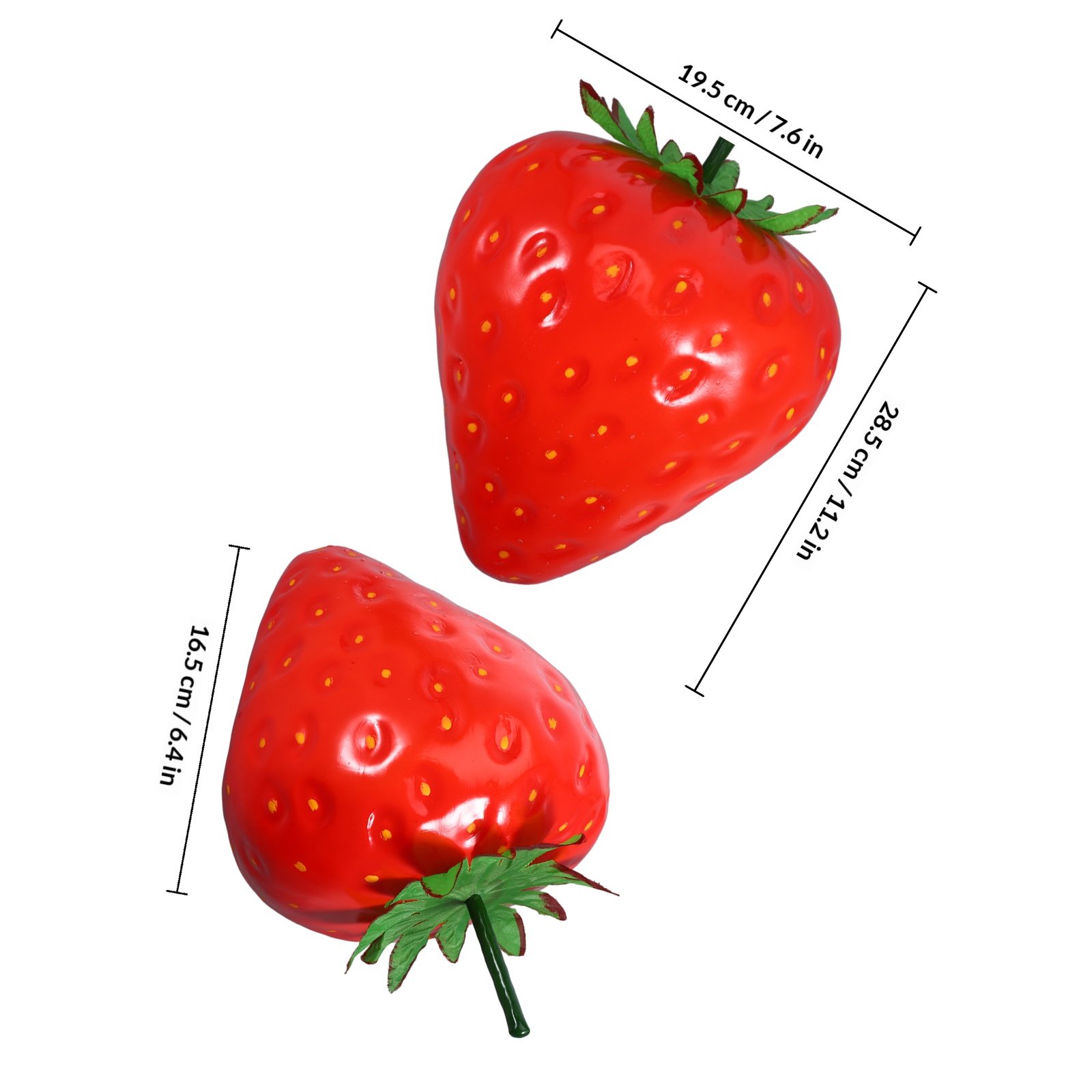 Extra Large Simulated Strawber - Desk Setup Photo のレビューと価格