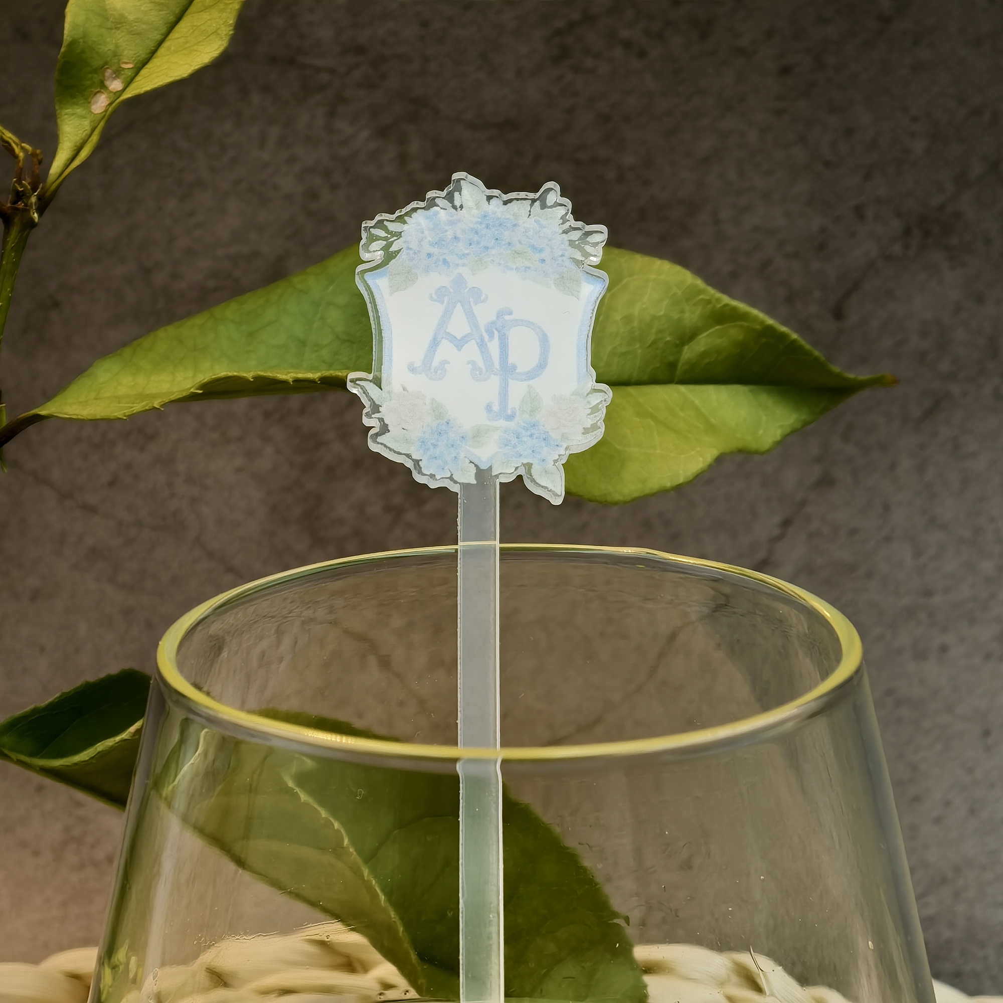 Photo custom stir stick, custo - Desk Setup Plants のレビューと価格