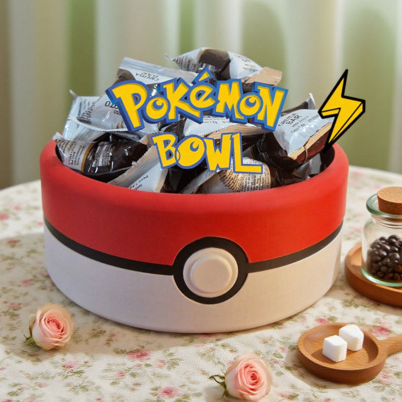 New Pokemon Poke Ball Snack Tr - Desk Setup Equipment のレビューと価格