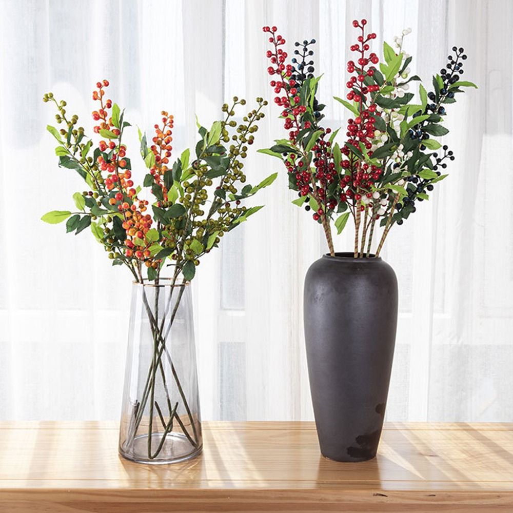 70cm Christmas Berry Branches  - Desk Setup Photo のレビューと価格