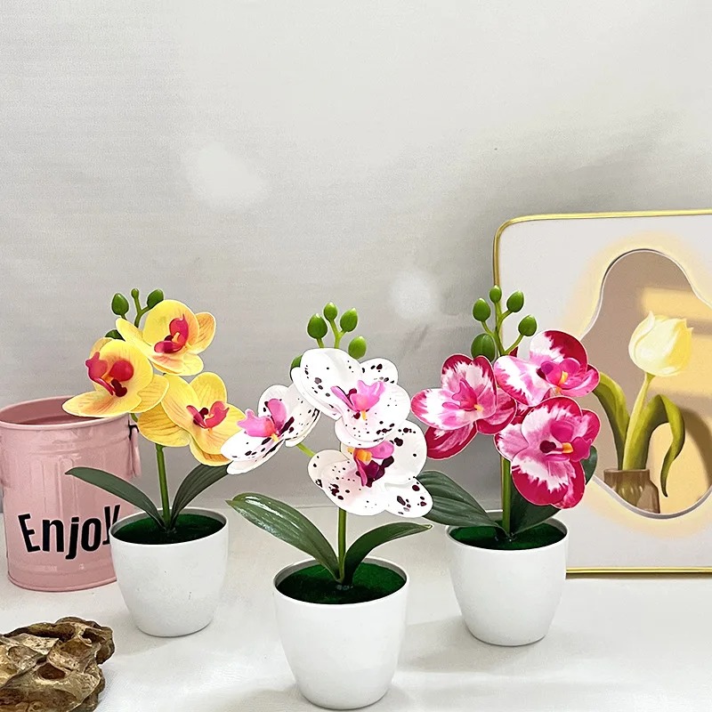 1Pcs 20CM Simulation Plants Po - Desk Setup Plants のレビューと価格
