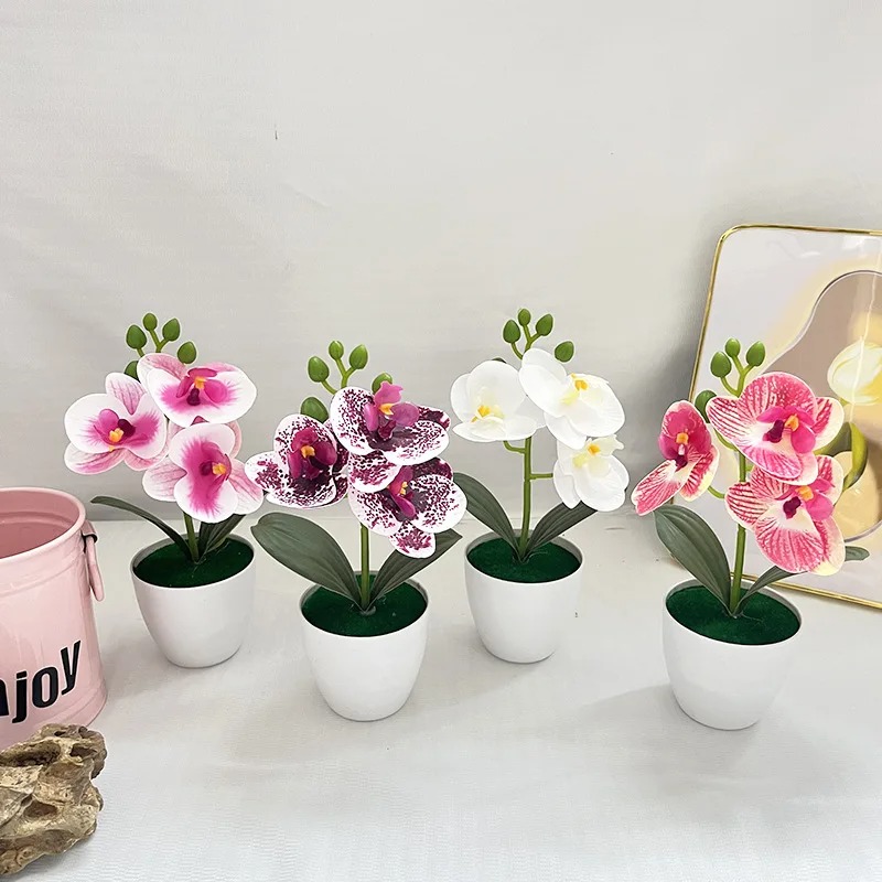 1Pcs 20CM Simulation Plants Po - Desk Setup Plants のレビューと価格