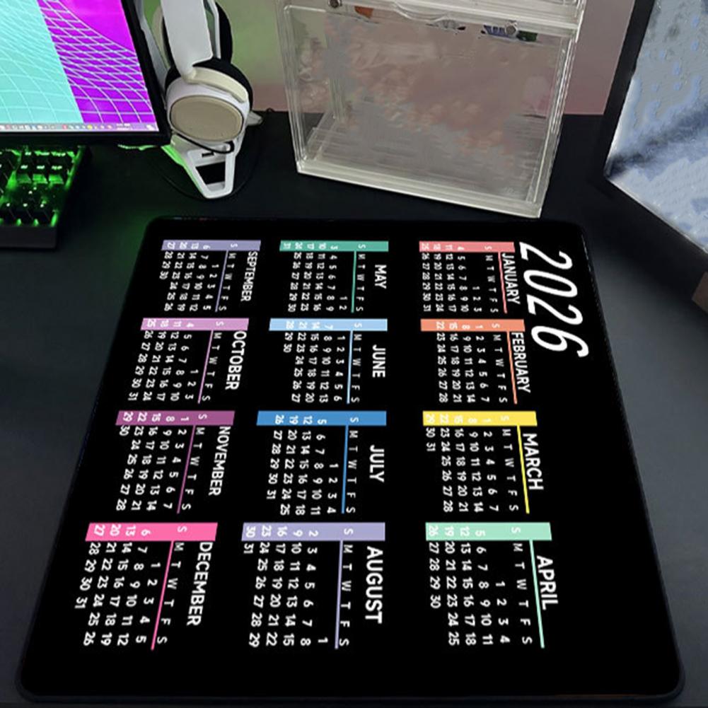 2026 Calendar Mouse Pad Waterp - Rubber Mat Desk のレビューと価格