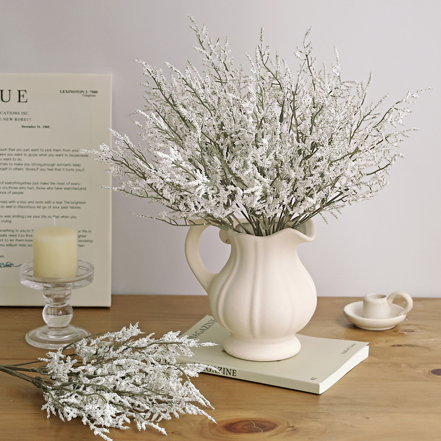 Artificial Plants Grass Festiv - Desk Setup Plants のレビューと価格
