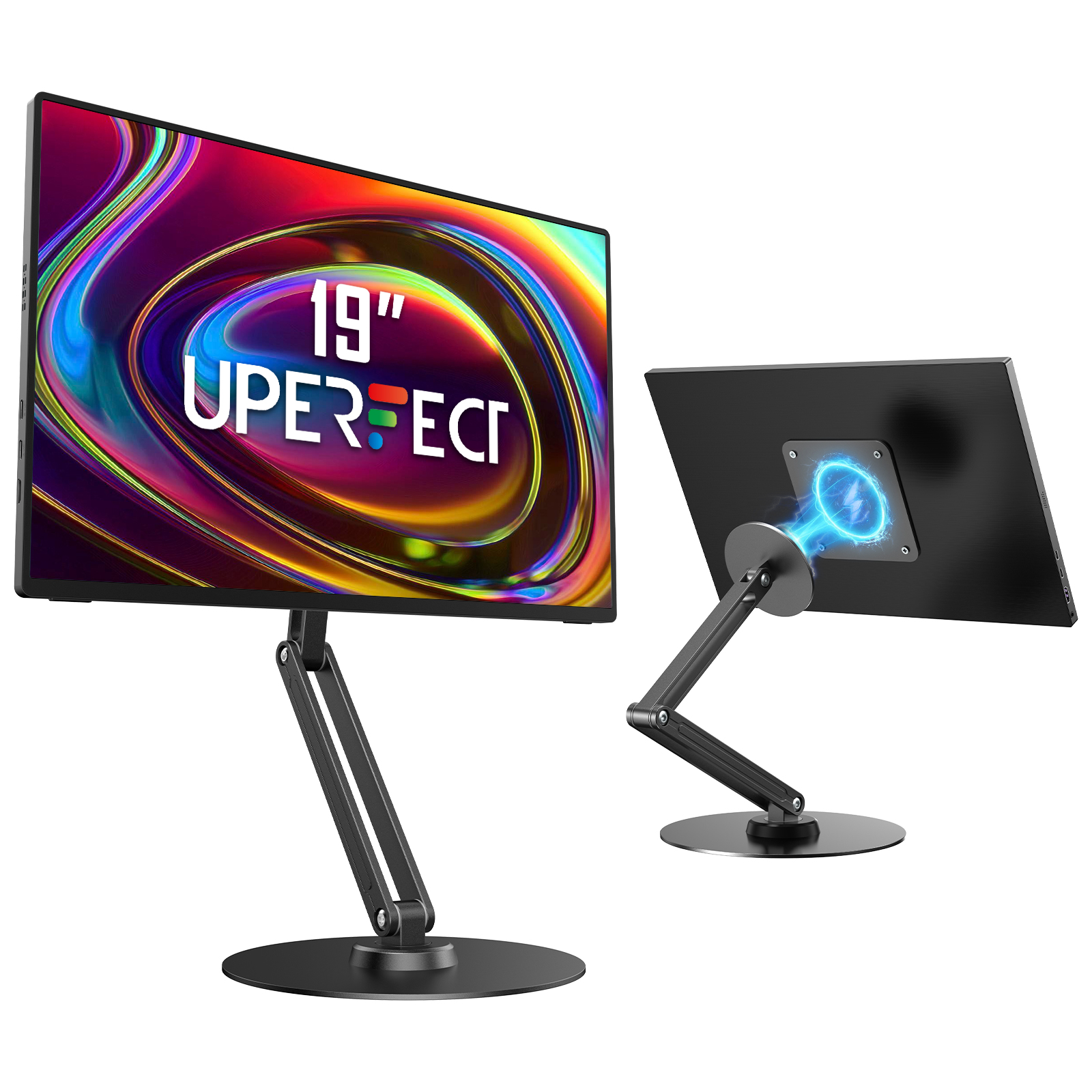 UPERFECT Adjustable Magnetic S - Desk Setup Monitor Arm のレビューと価格