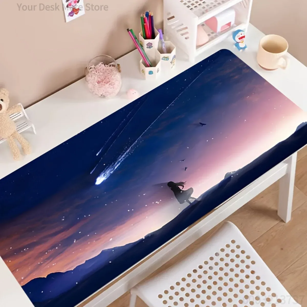 1pc Rubber Multi-Use Desk Mat  - Desk Setup Anime のレビューと価格