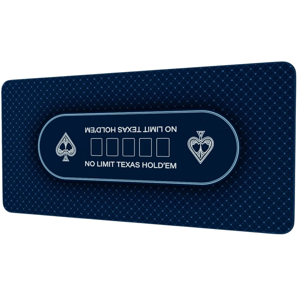 Texas Hold'em Table Mat  Rubbe - Rubber Mat Desk のレビューと価格