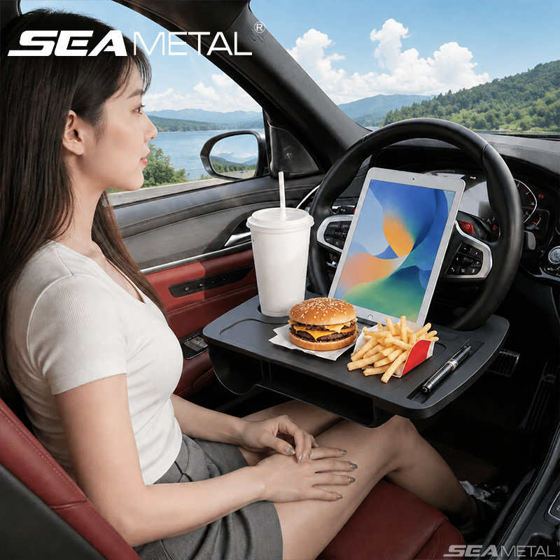 SEAMETAL Car Steering Wheel Ta - Desk Setup Maker のレビューと価格