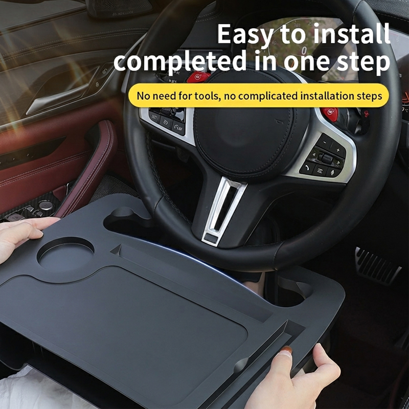 SEAMETAL Car Steering Wheel Ta - Desk Setup Maker のレビューと価格