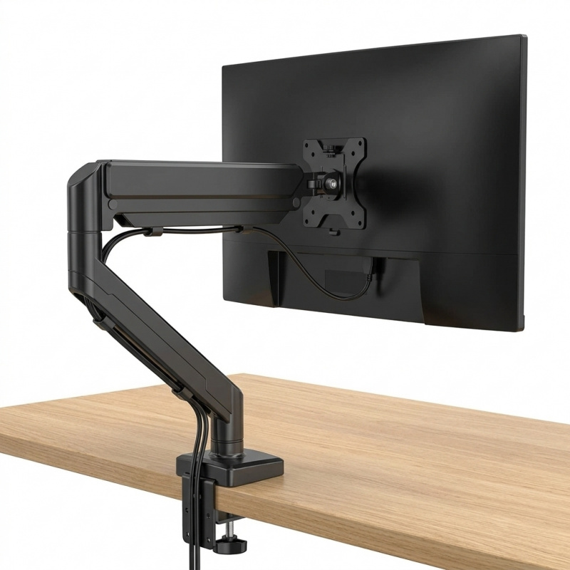 Universal Monitor Arm Gas Spri - Desk Setup Monitor Arm のレビューと価格