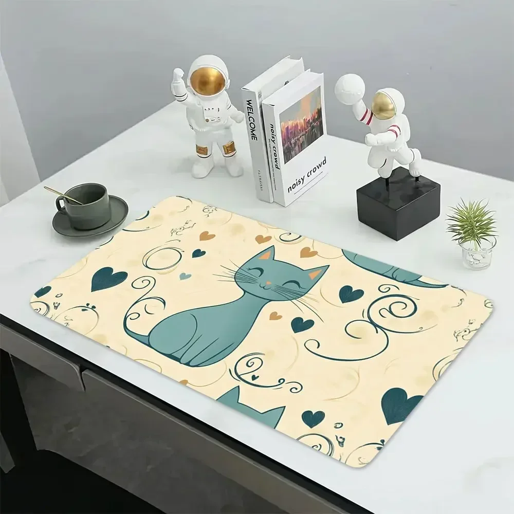 Gaming Mouse Pad 1PC Animal Ca - Desk Setup For Gaming のレビューと価格