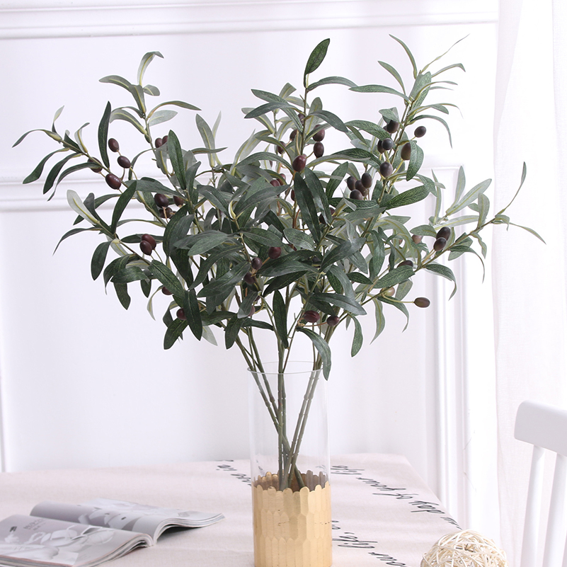 Artificial Plants Olive Green  - Desk Setup Photo のレビューと価格