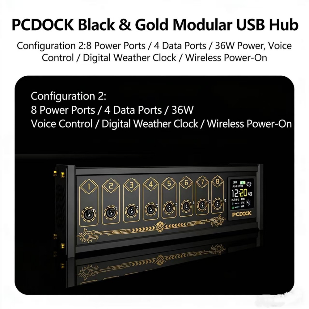 PCDOCK Block USB Desktop Power - Desk Setup Designer のレビューと価格