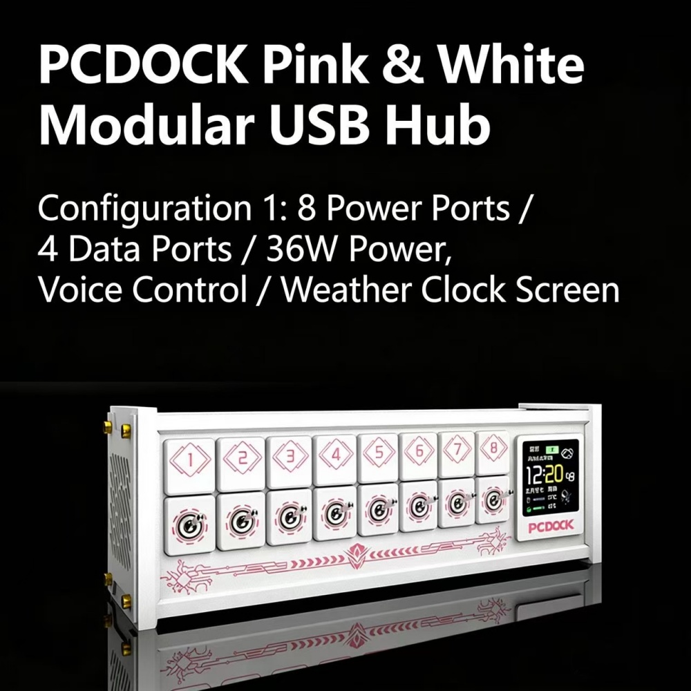 PCDOCK Block USB Desktop Power - Desk Setup Designer のレビューと価格