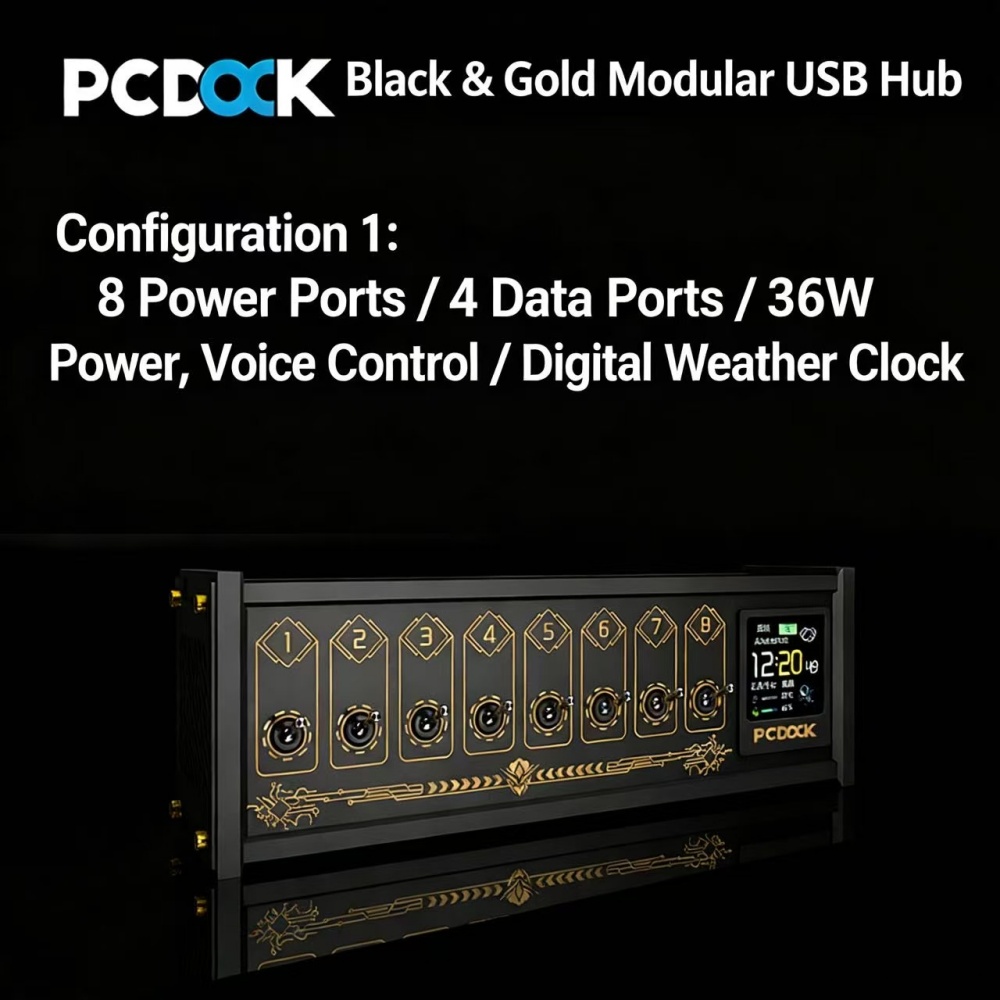 PCDOCK Block USB Desktop Power - Desk Setup Designer のレビューと価格