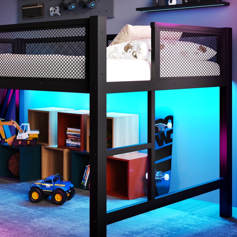Gaming Loft Bed with Desk, X-F - Desk Setup Designer のレビューと価格