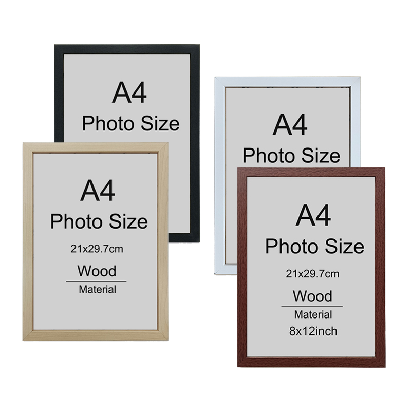1/2/3pcs Wood Picture Frame A4 - Desk Setup Photo のレビューと価格