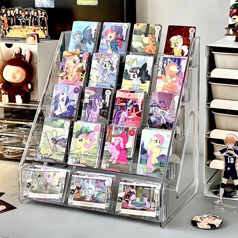 Transparent Desktop Card Stora - Desk Setup Photo のレビューと価格