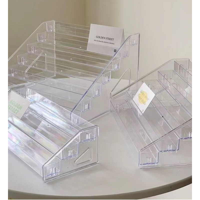 Transparent Desktop Card Stora - Desk Setup Photo のレビューと価格