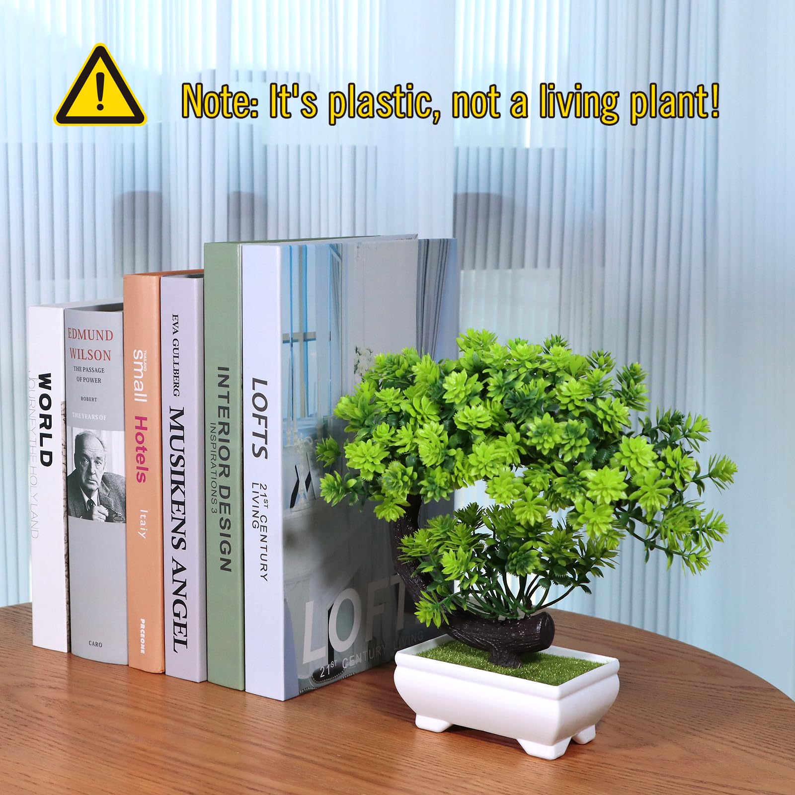 Uflower Small Artificial Plant - Desk Setup Plants のレビューと価格