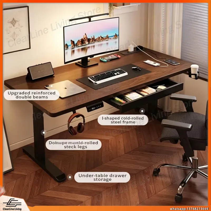 Electric Height Adjustable Gam - Desk Setup For Gaming のレビューと価格